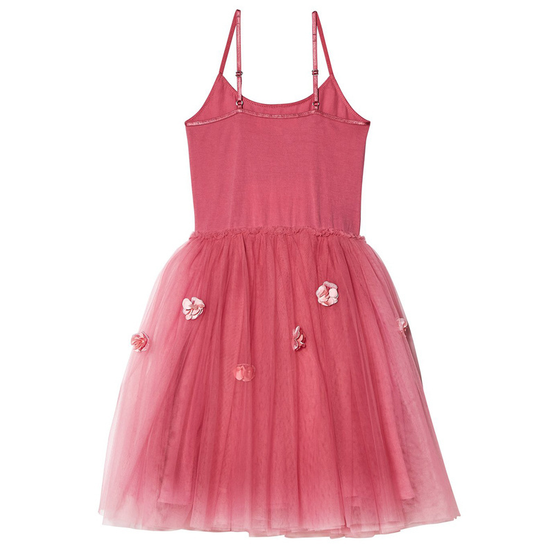 Fashion hot selling quality Custom brand Birthday gift lovely tulle kids dress baby tutu dress