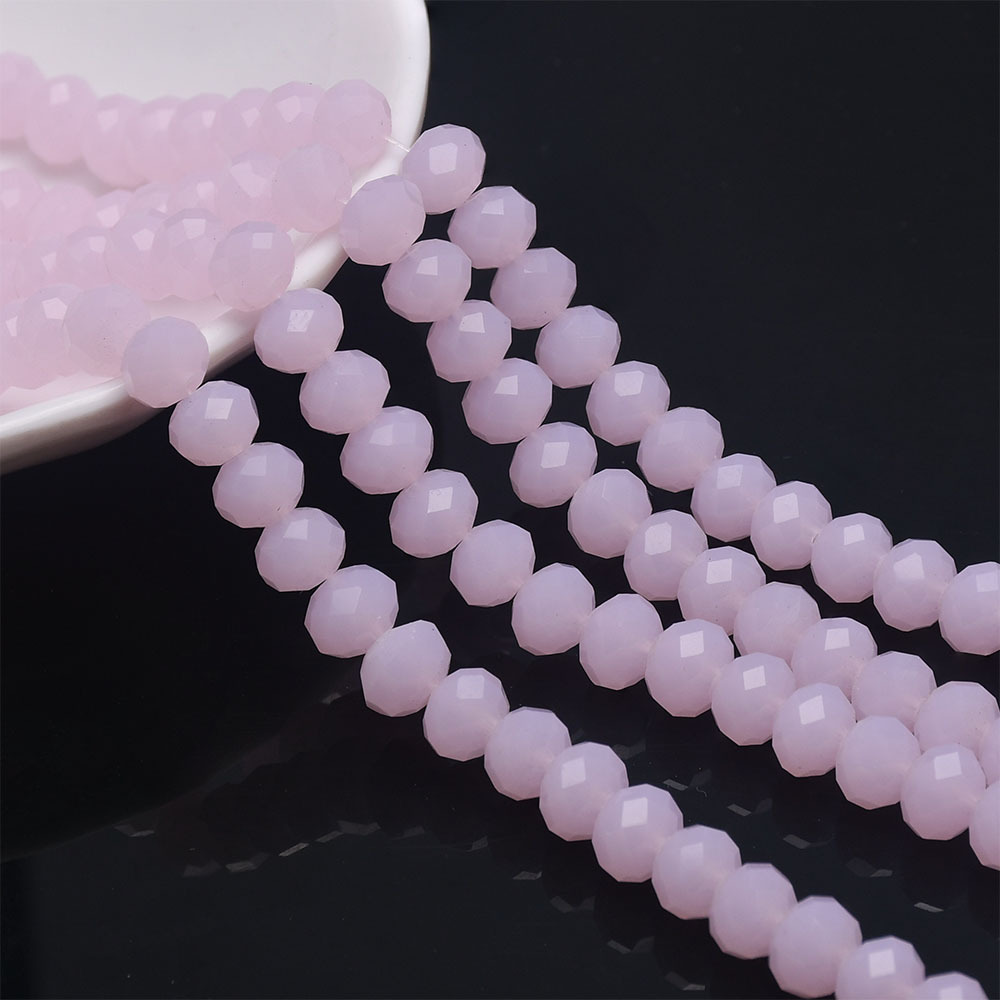 Wholesale Crystal Factory cheap price 3/4/6/8mm Faceted Crystal Tyre Beads Rondelle Glass Beads For Jewelry Making