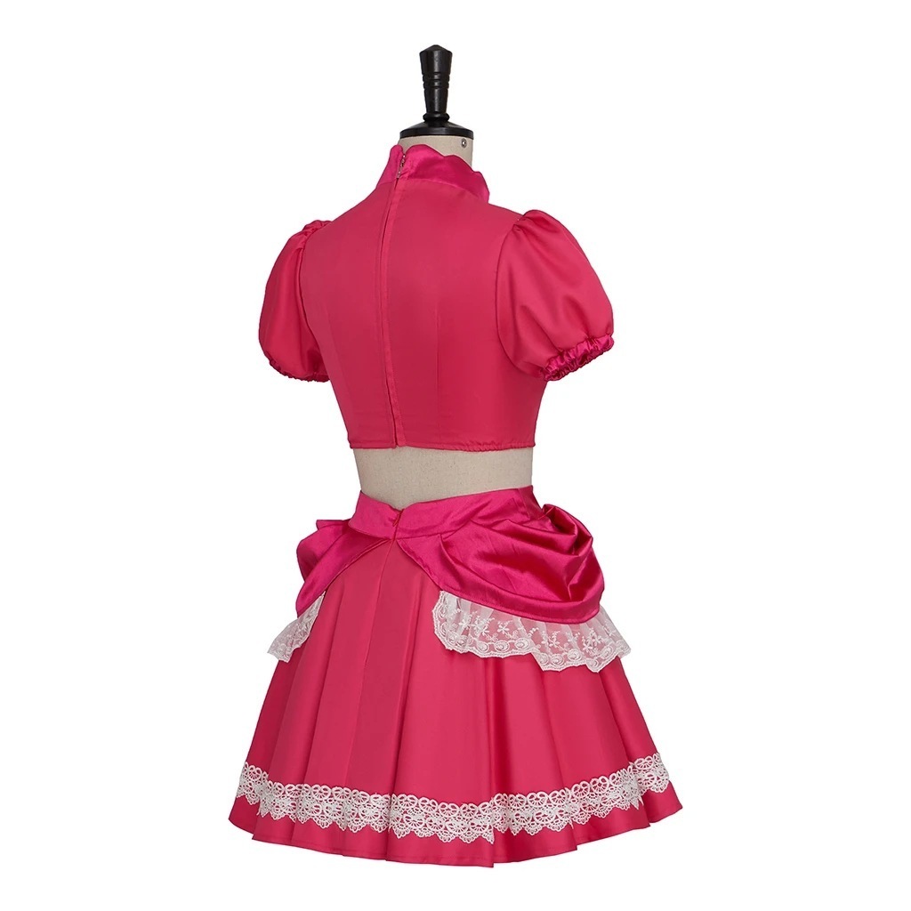 Halloween Cosplay Stage Outfit Game Margin Mario Princess Dress