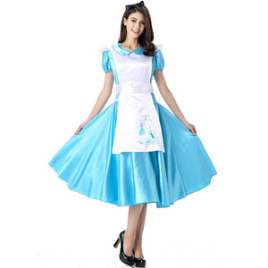 Halloween costume Wonderland cosplay sexy maid costume Cosplay stage costume