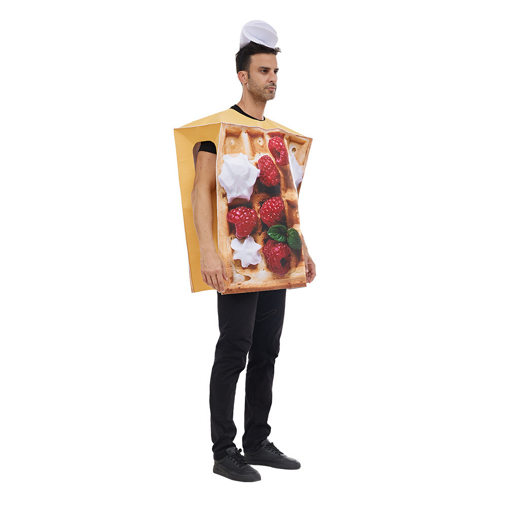 Hot Waffle Bar Party Halloween Fun Food Costume