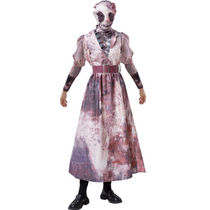 M-XXL Zombie Butcher suit resurrected zombie suit Role Play Masked ghost suit cos Halloween costume