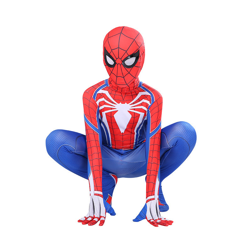 Movie Game Costume Parent-children Parallel Universe Black Spider Jumpsuit Adult Anime Cosplay Spiderman Halloween Costume