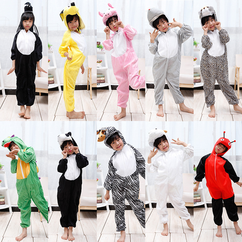 Cosplay Tiger Rabbit Animal Performance Costume Kindergarten Stage Jumpsuit