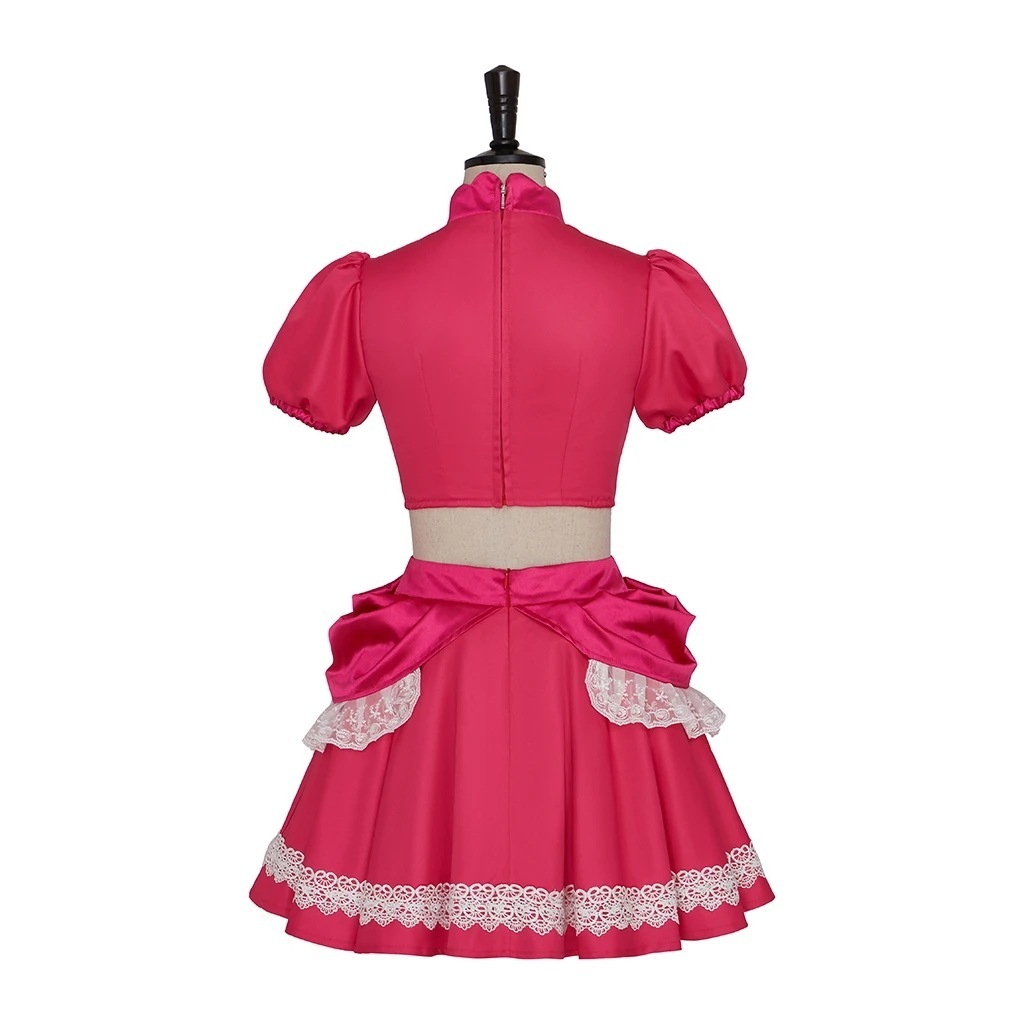 Halloween Cosplay Stage Outfit Game Margin Mario Princess Dress