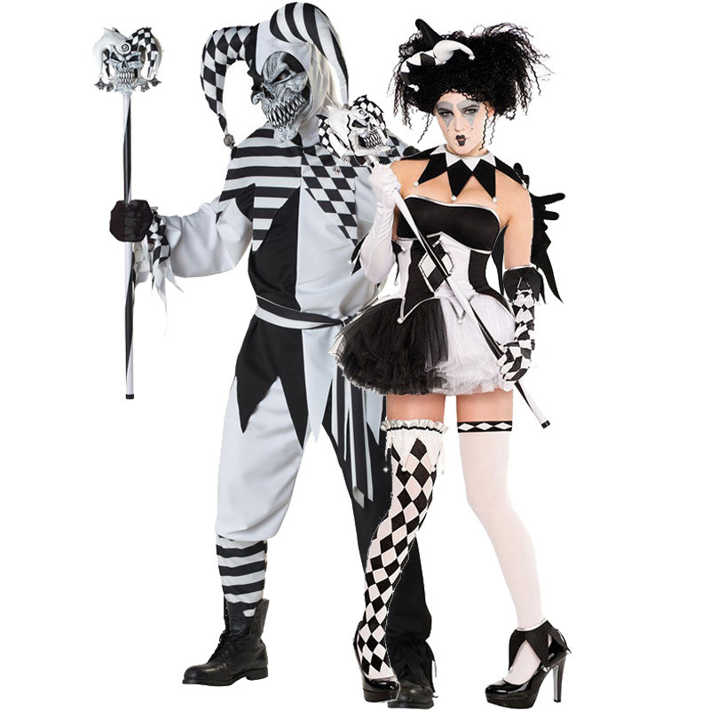 Men's cosplay Circus clown costume Cosplay men's imp play costume stage costume