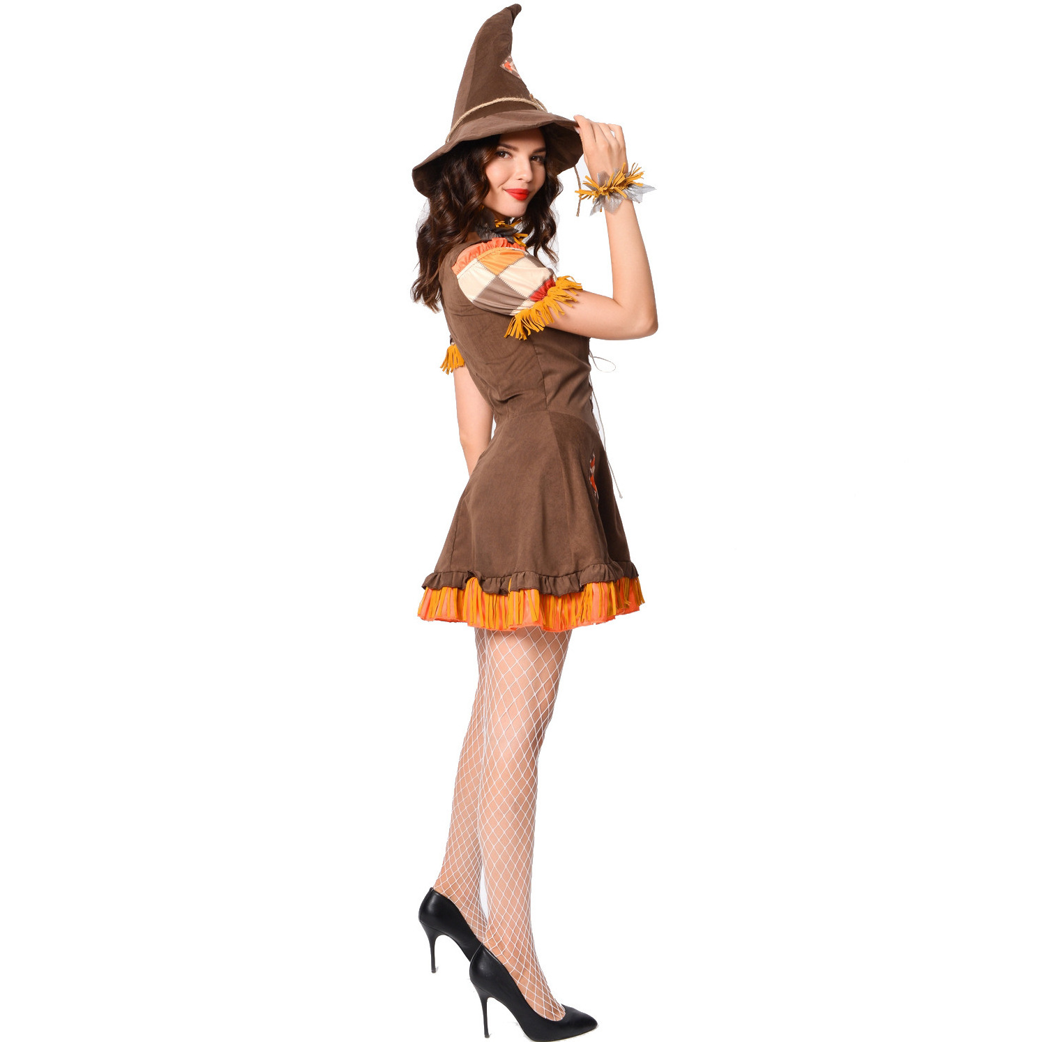 Dance cosplay clown witch costume drama stage performance costume Halloween costume