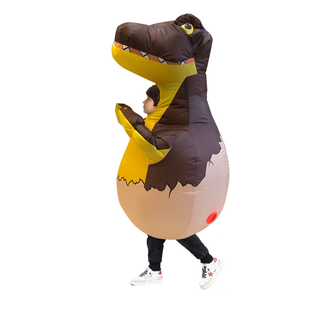 Festival Play Halloween Costume Dinosaur Funny Show Inflatable Wear