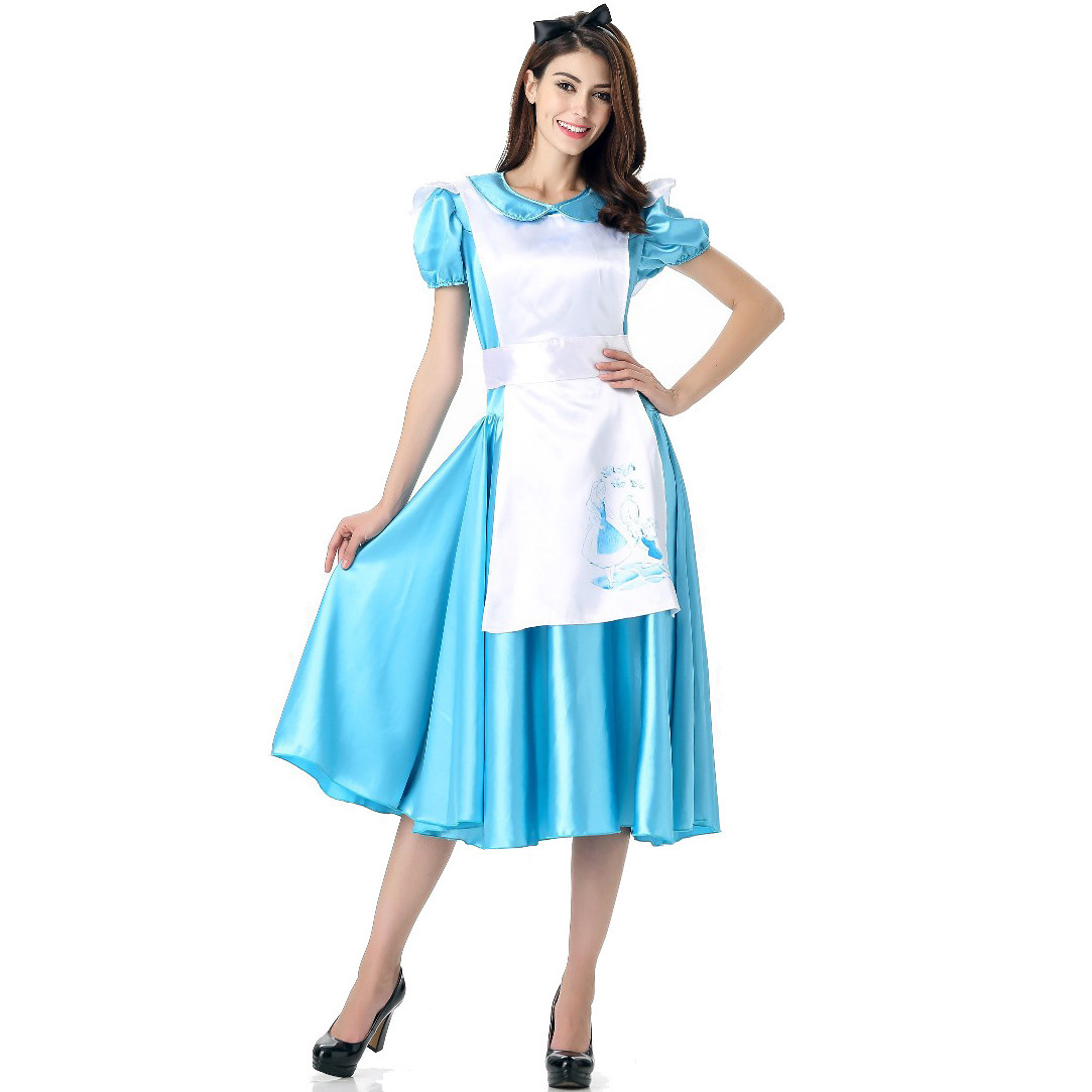 Halloween costume Wonderland cosplay sexy maid costume Cosplay stage costume