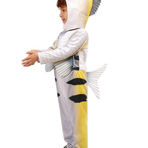 Christmas Flounder Cosplay Costume Party Stage Show Children's Animal Onesie 2024