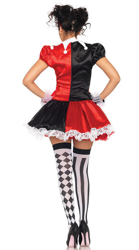 Clown circus clown role-playing Halloween cosplay dance stage costume