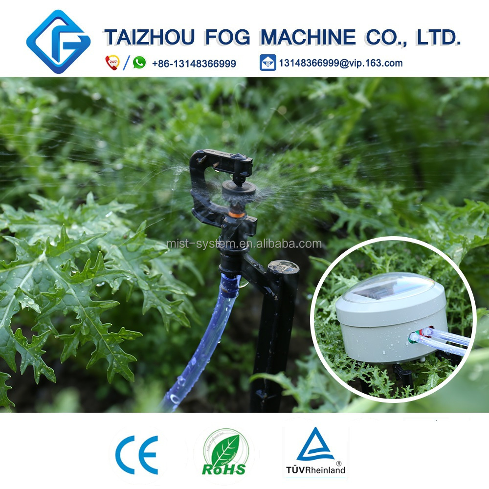 battery power automatic plant watering system garden drip irrigation system