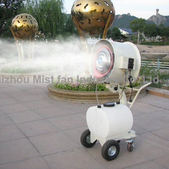 20 inch hand push wheel moves  heavy duty humidifier fan