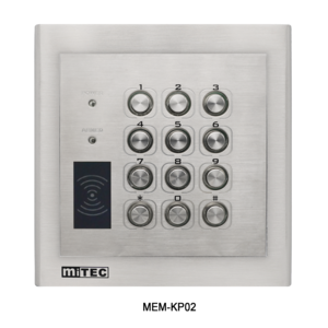 miTEC IP65 Standalone Access Control Systems Products Mechanical RFID Keypad with Wiegand Output