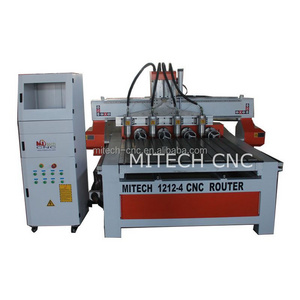 Wood cnc router prices 4 6 heads relief cnc engraving machine