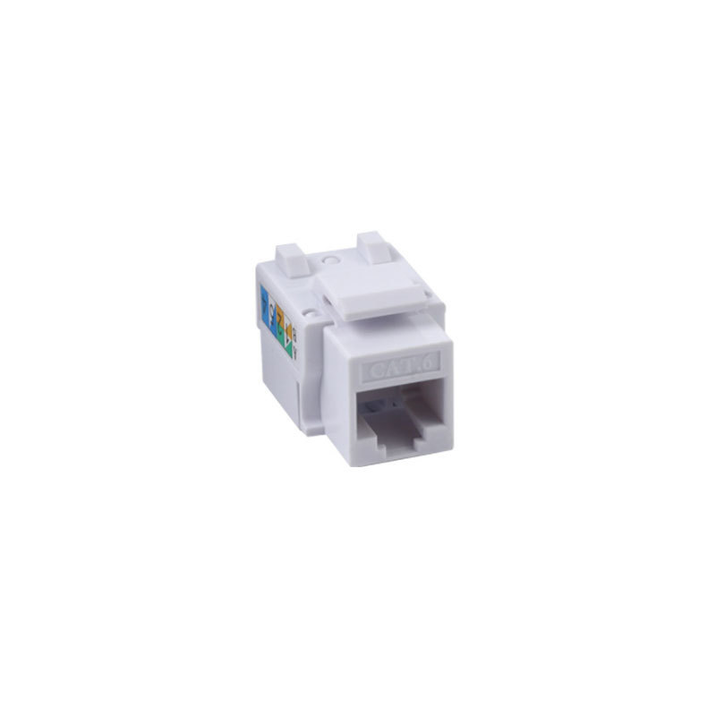 Rj45 Cat6 Punch Down Network Cat 6 Keystone Jack 90 Degree Amp UTP Unshielded Modular Plug OEM Factory Female Connector