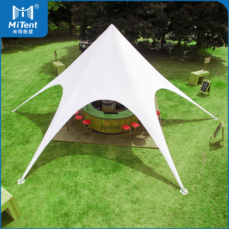 8m,10m Portable Star Covering Tent Temporary Restaurant Tent for Outdoor Beverage Bar