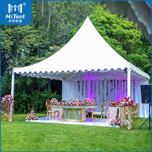 Aluminium Frame 20x20ft Canopy Tent Marquee with Beautiful Curtains Decoration Tent