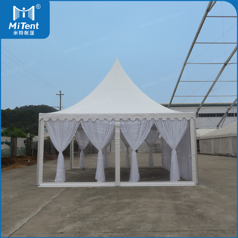 Aluminium Frame 20x20ft Canopy Tent Marquee with Beautiful Curtains Decoration Tent