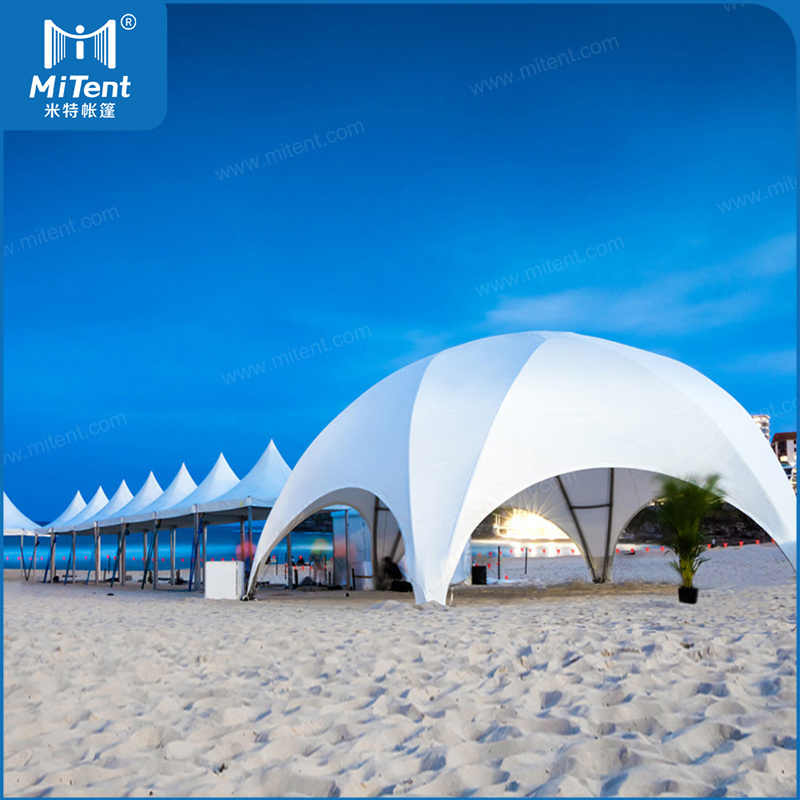 MiTent 6x6m Advertising Tent Expo Event Dome Tent with Clear Detachable Walls