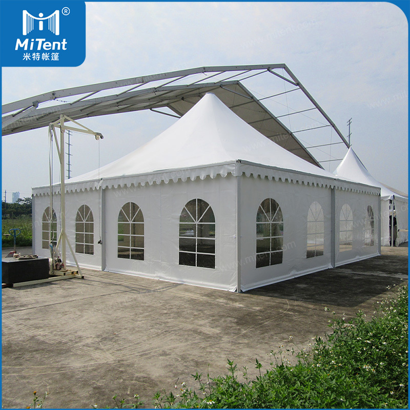 Durable PVC Material Aluminum Frame Renting Tent or Outdoor Events Beach Wedding Shelter