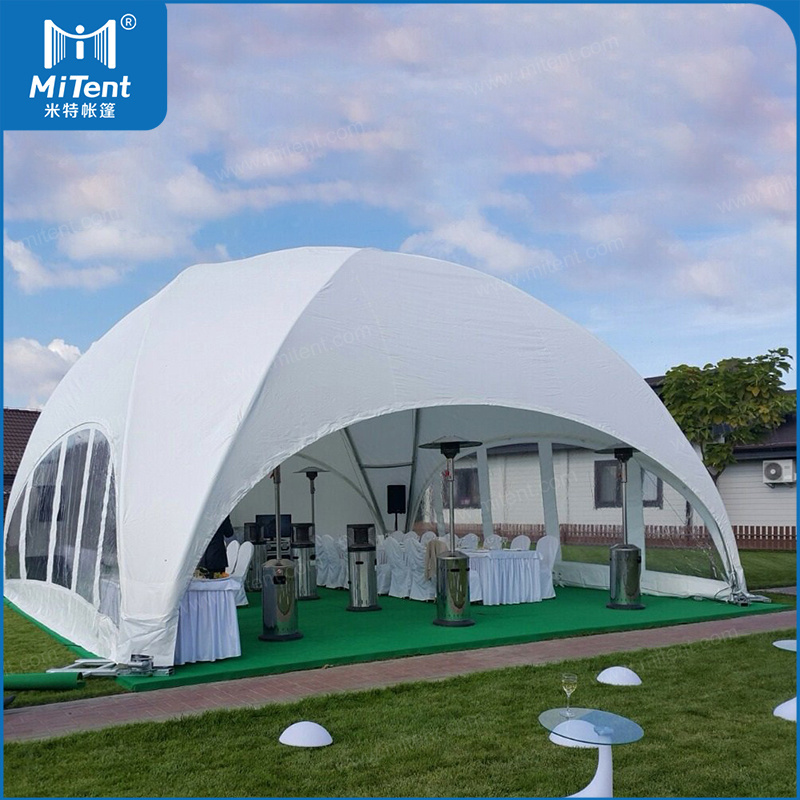 MiTent 6x6m Advertising Tent Expo Event Dome Tent with Clear Detachable Walls