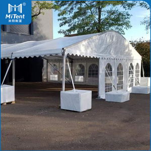 Church Window Outdoor Event Tent with Clear Walls and White Walls Arcum Tent for Wedding