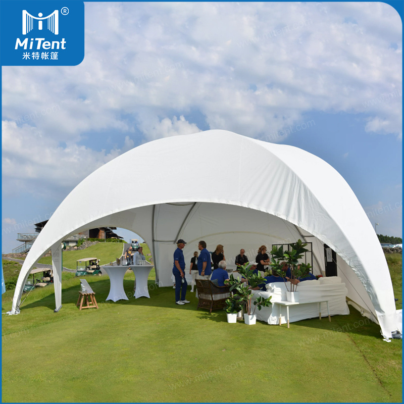 MiTent 6x6m Advertising Tent Expo Event Dome Tent with Clear Detachable Walls