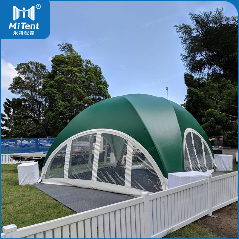 MiTent 6x6m Advertising Tent Expo Event Dome Tent with Clear Detachable Walls