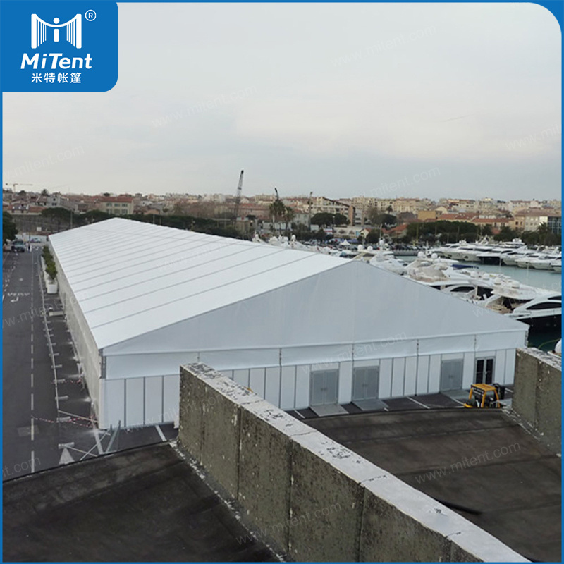 Large Industrial Storage Canopy Shelter Tent Warehouse Tent Outdoor with Durable Sandwich ABS Wall