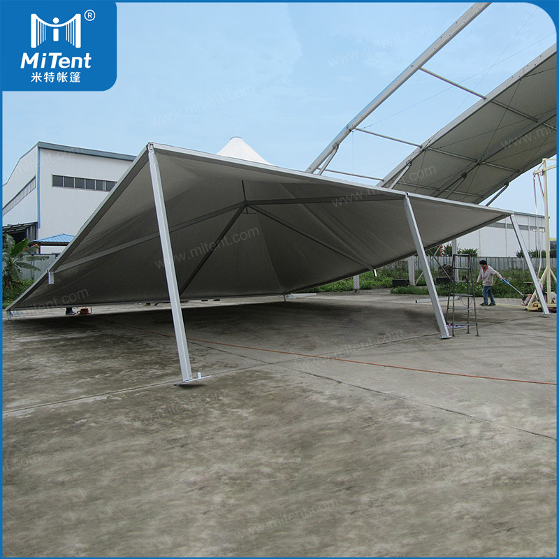 Durable PVC Material Aluminum Frame Renting Tent or Outdoor Events Beach Wedding Shelter