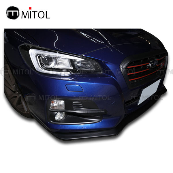 For SUBARU LEVORG 15 Front Bumper Lip ST Style Body Kits