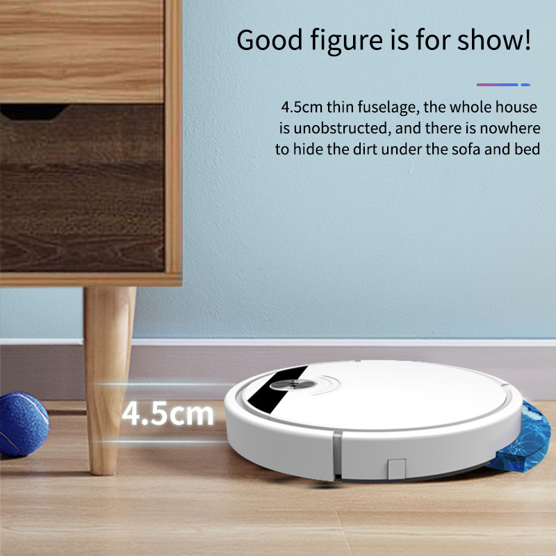 Electric Efficient Automatic Robot Vacuum Cleaner Super Labor-Saving Floor Sweep and Mopping Robot for Easy Cleaning