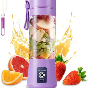 Wholesale Portable Rechargeable 6 Blades Juicer Blender USB Personal Safety Mini Freshly Squeezed Juice Mixer Household Use