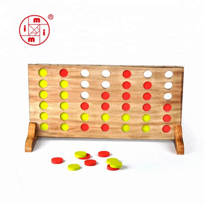 Hot Sale Garden Game large basketball wooden jumbo giant 4 in a row connect four lawn party yard games set