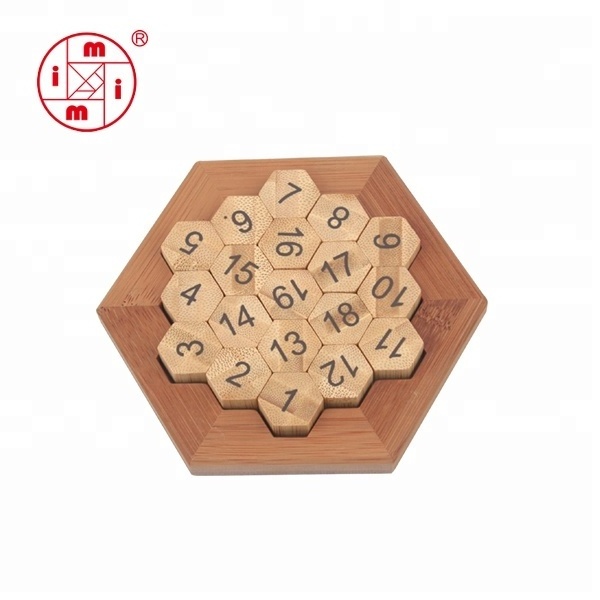 wholesale factory production solitaire wooden math games and puzzles