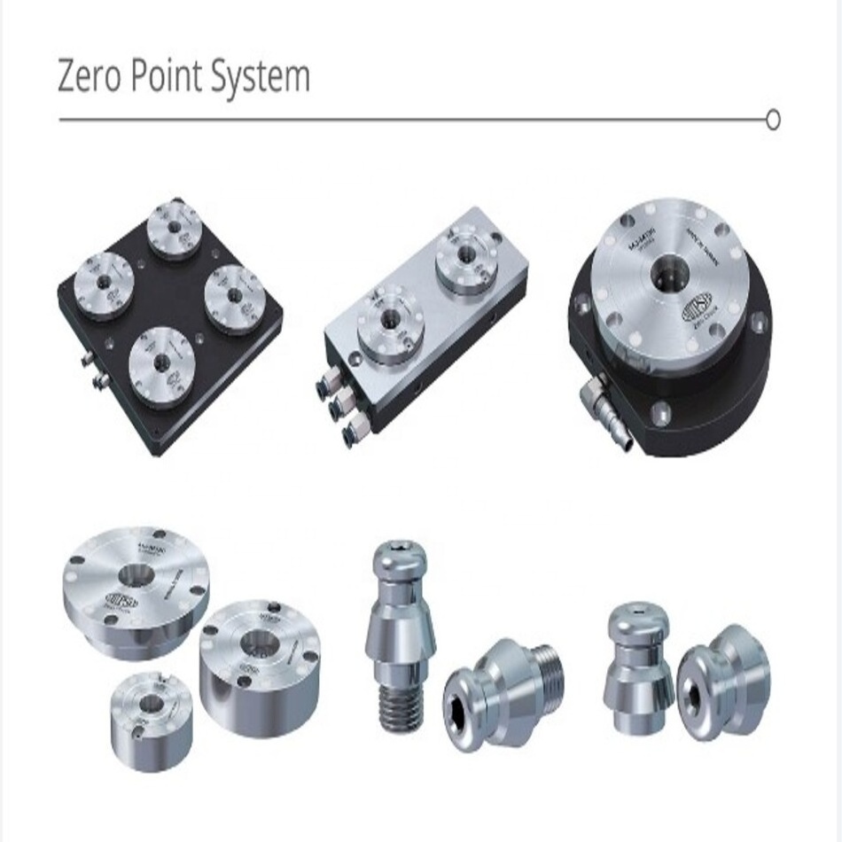 New Industrial Air Collet Chuck Zero Point Clamping System for CNC Machine Center for Manufacturing Plants