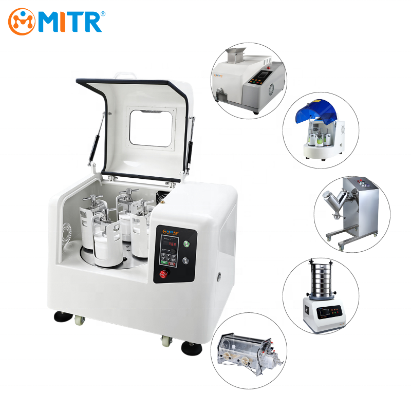 YXQM-0.4L Lab Super Fine Nano Powder Mill Grinding Machine Planetary Ball Mill Laboratory Planetary Powder Grinder