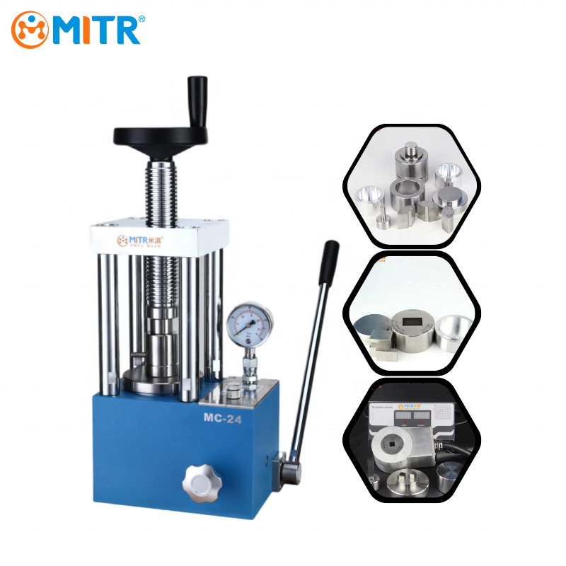 MITR 0-40T Lab Use Powder Pressing Machine Laboratory Press Manual Powder Forming Making Machine