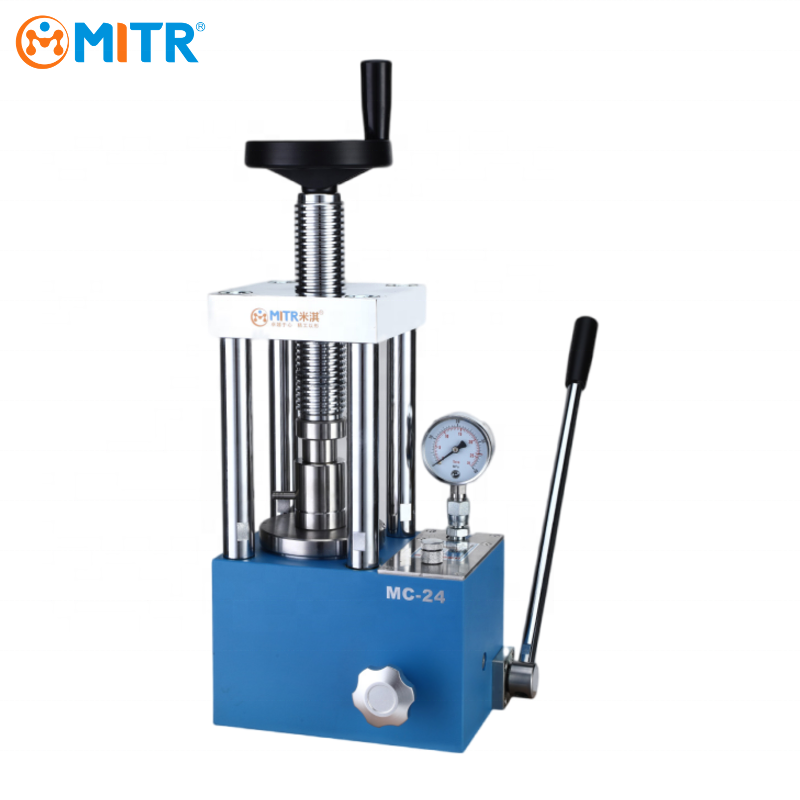 MITR Original Factory Digital Display Laboratory Pellet Press 0-40T Manual Laboratory Powder Oil Press Machine