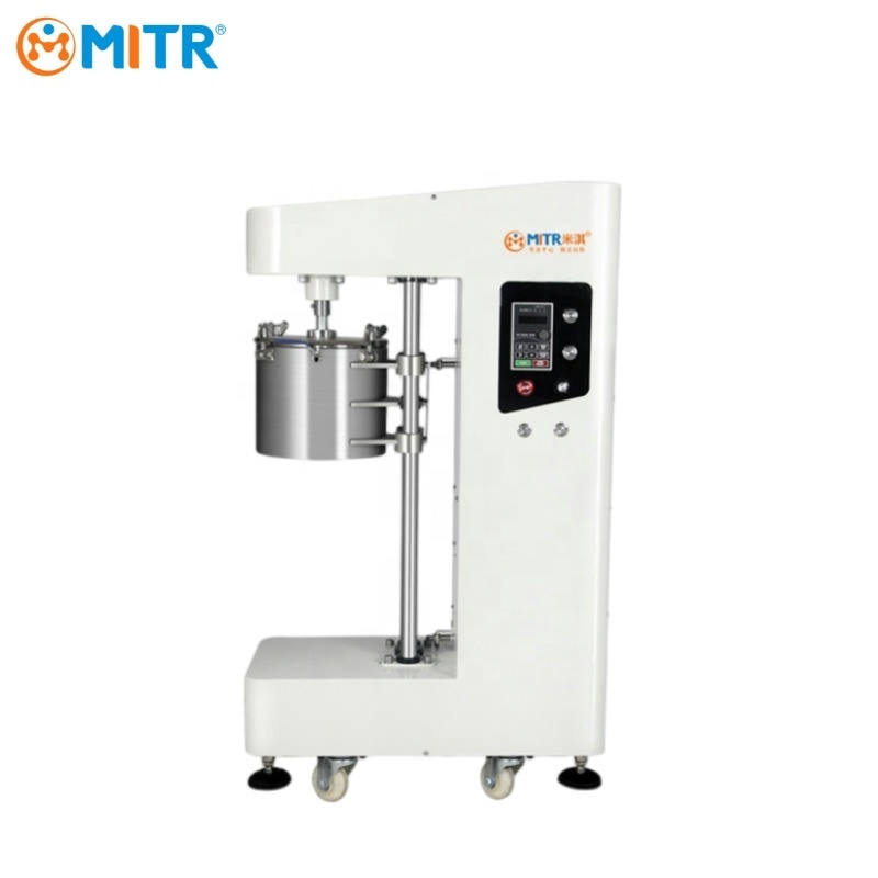 High power density laboratory stirred vertical ball mill/ultrafine micro herbs grinding powder ball mill machine