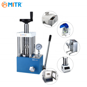 MITR Manufacturer Isostatic Pressure Manual Powder Laboratory Pellet Oil Press Machine With Multi Shapes Mould