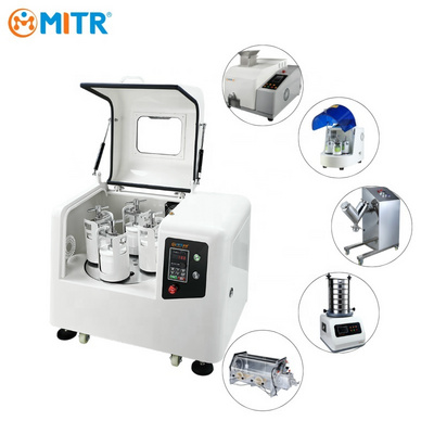 High Energy Scale Herb Soil Grinding Fine Dry Micron Powder Grinder Milling Machine Planetary Industrial Ball Mill Laboratory