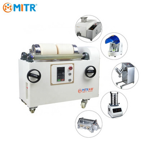 MITR OEM/ODM GMS5-2 Bench Top Roll Jar Mill 2 Positions Laboratory Scale Two Roll Mixing Mill