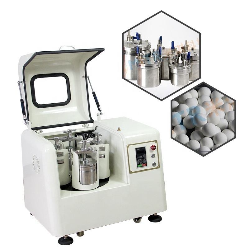 YXQM-0.4L Lab Super Fine Nano Powder Mill Grinding Machine Planetary Ball Mill Laboratory Planetary Powder Grinder