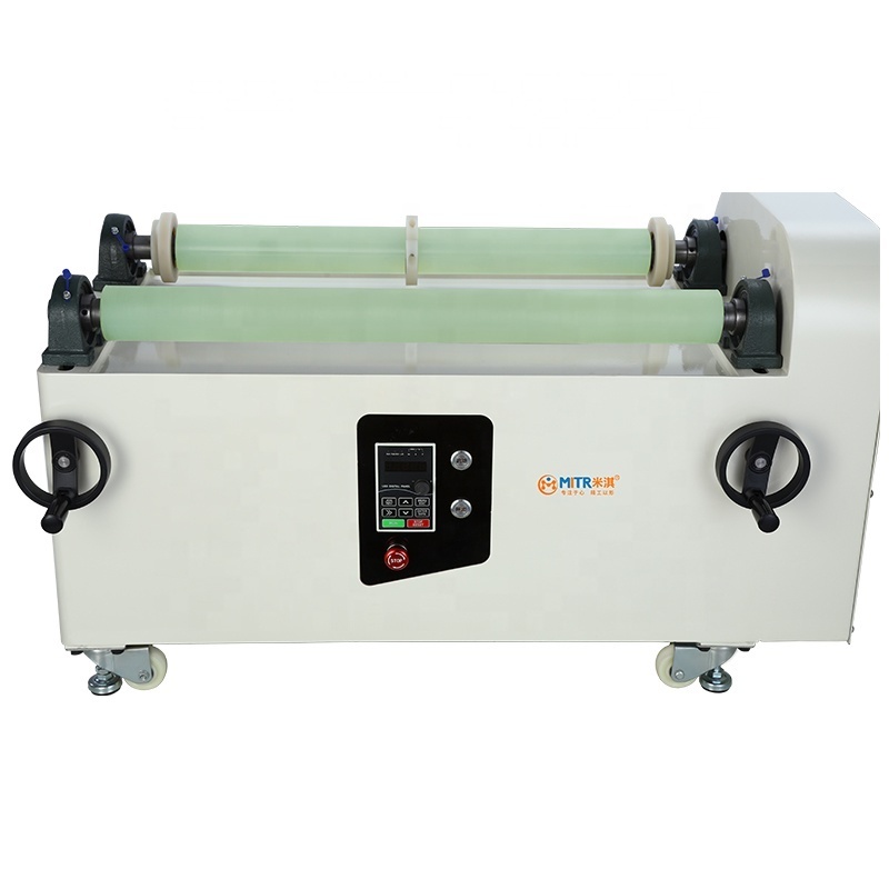 MITR OEM/ODM GMS5-2 Bench Top Roll Jar Mill 2 Positions Laboratory Scale Two Roll Mixing Mill