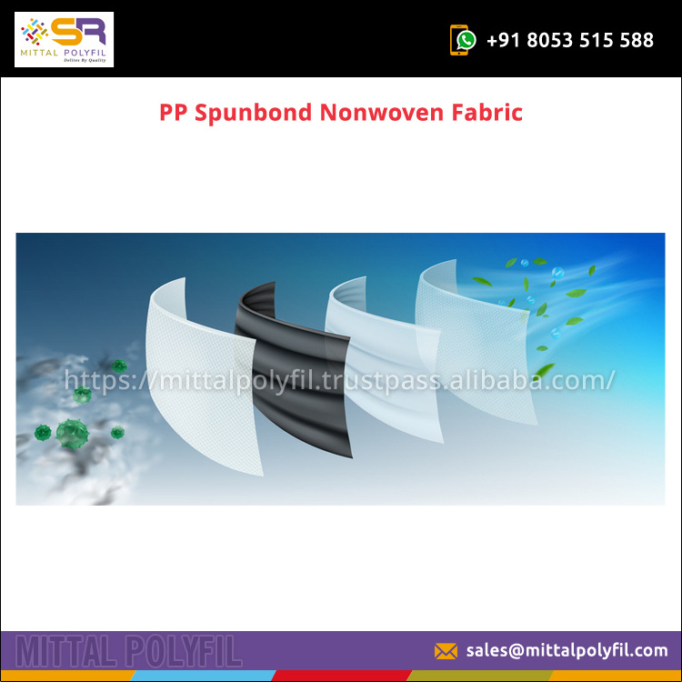 Premium Quality Industrial Grade Textile Raw Material Polypropylene PP Spunbond Filter Melt Blown Non Woven Fabric