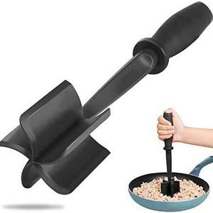 Meat Chopper Hamburger Potato Masher Professional Multifunctional Heat Resistant Nylon Ground Beef Smasher Kitchen Tool