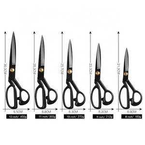 Durable Sewing Tailoring Scissors Stainless Steel Clothing Tailoring Scissors Household Tools