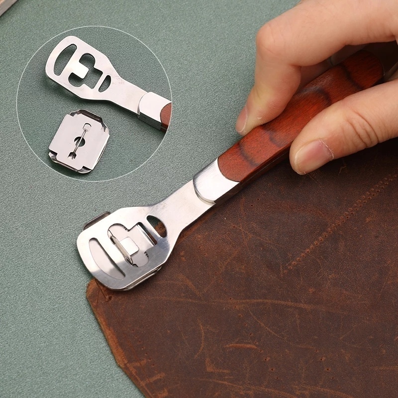 High quality Leather Crafts Kit Hole Punches Lacing Stitching Carving Tool For Leather DIY Leather Tool